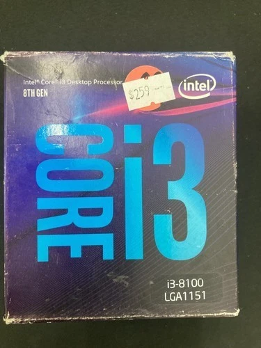Intel Core I3 8100 - 3.60GHz BX80684I38100 Processor - image 1 of 1
