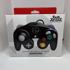 Nintendo Official Game Cube Controller Super Smash Bros Black 19 Switch Ultim 90 - Picture 1 of 3