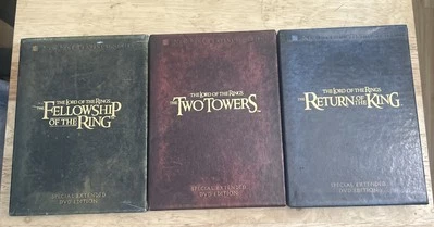 Lord Of The Rings Trilogy Extended Edition -ALL 3 Included -DVD -Authentic US - Image 1 of 4