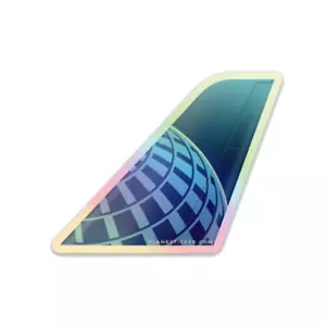 United Airlines Tail Holographic - Picture 1 of 1