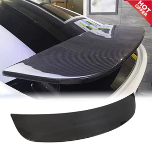 Fit For Tesla Model X 2016-2019 Carbon Fiber Rear Trunk Spoiler Boot Lid Wing - Bild 1 von 12