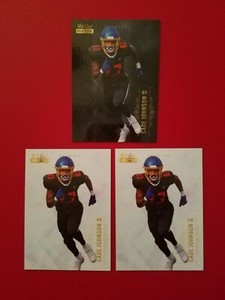 (3) 2021 Wild Card Matte Premier WHITE Cade Johnson RC Seahawks