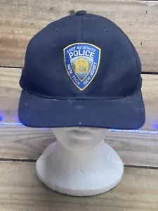 City Of New York Port Authority Police NYPD Baseball Hat Cap Blue Adjustable - Picture 1 of 7