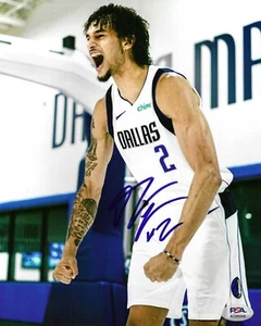 Dereck Lively Dallas Mavericks Basketball Signed Auto 8x10 Photo PSA DNA (A) - Picture 1 of 1