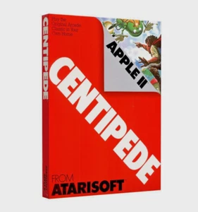 Centipede by Atarisoft for Apple II+, Apple IIe, Apple IIc, Apple IIGS - NEW - Picture 1 of 3