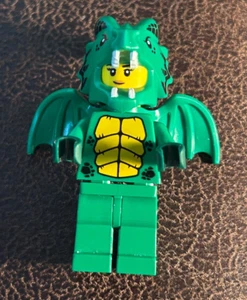 LEGO 71034 Minifigure- Green Dragon Costume Different Feet. As Is - Picture 1 of 10