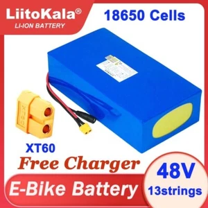 Batería 48V 12Ah, 15Ah, 18Ah, 20Ah, 24Ah, 27Ah, 32Ah 1500W con cargador incluido - Imagen 1 de 8