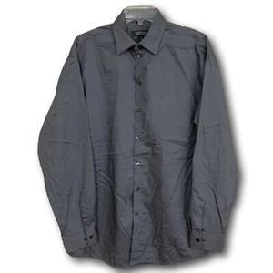 Kenneth Cole Reaction Größe Medium Hemd 15,5/34-35 Herren L/S grau Z1 - Bild 1 von 6