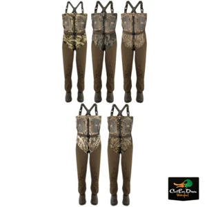 DRAKE WATERFOWL FRONT ZIP GUARDIAN ELITE 4-LAYER WADER WITH TEAR AWAY LINER - Picture 1 of 7