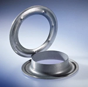 200 x ojales galvanizados 20 mm, ojales para lona camión, ojales redondos, ojales redondos - Imagen 1 de 1