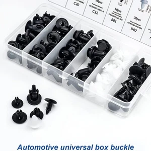 Retainer Clips Body Bumper Rivet Retainer Trim Molding Push Pin Clip Assortments - Bild 1 von 14