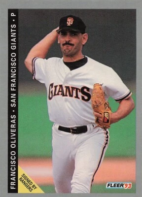 1993 Fleer #534 Francisco Oliveras - Image 1 of 2