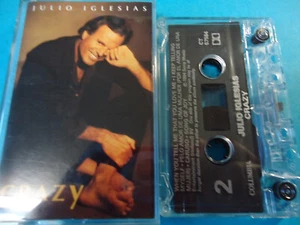 JULIO IGLESIAS ~ Crazy ~ Cassette Tape 1994 in Canada Tested - Picture 1 of 1