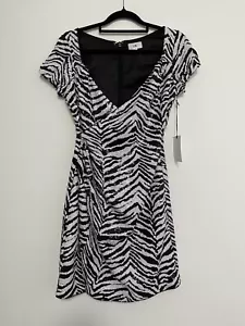 Ladies LPA The Label Size XXS Sequin Black White Dress Cocktail Party BNWT New - Picture 1 of 13