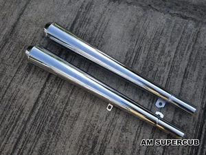 HONDA SUPERHAWK 305 250 CB77 CB72 EXHAUST MUFFLER // 1PAIR - Foto 1 di 10