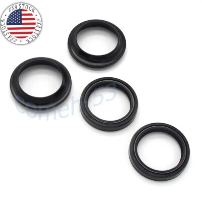 Fork Damper Oil Seals Set for Ducati Monster 1200 696 796 821 - Image 1 of 4
