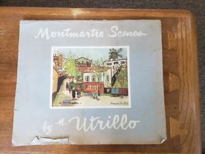 Montmartre Scenes by M Utrillo - Set of 4 Prints - Picture 1 of 8