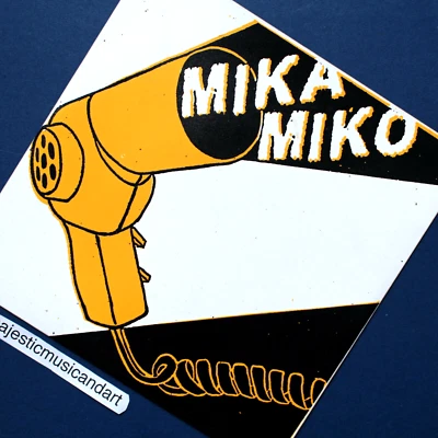 MIKA MIKO FIRST SINGLE 7 INCH VINYL 2004 JENNIFER CLAVIN of BLEACHED LTD 500 - Imagem 1 de 4