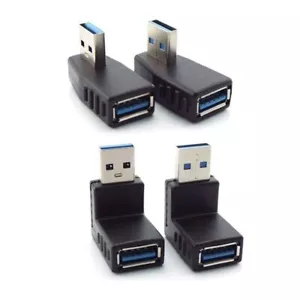 USB 3.0 A male to female Adapter Connector Converter Left Right Up Down For PC - Picture 1 of 10