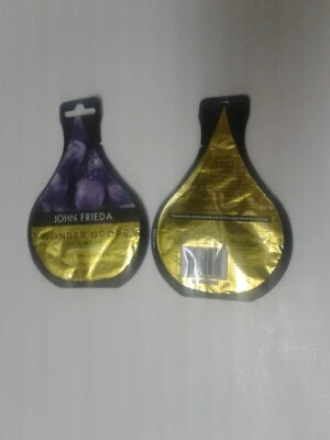 LOTE X 2 MÁSCARA DE CABELO JOHN FRIEDA WONDA GOTAS LOIRA CLAREADORA NOVA LACRADA SEM CAIXA  - Imagem 1 de 2