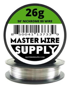 MWS - Nichrome 80 - 50 ft - 26 Gauge - Round Wire - Picture 1 of 2