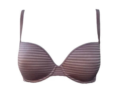 BeeDees Vollschalen BH mit Bügel Shiny Stripes WHP 70C NEU - Bild 1 von 3