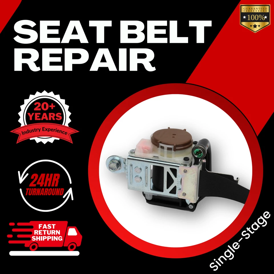 For Mitsubishi Montero Sport Seat Belt Rebuild Service - Image 1 of 4