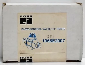 Ross 1968E2007 Flow Control Valve Assembly with 1/4" Ports - Picture 1 of 3