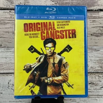 Original Gangster [Blu-ray DVD Combo Pack 2020] Steve Guttenberg Sealed - Image 1 of 4