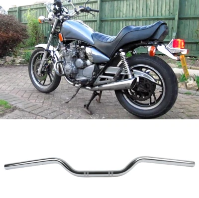 Manillar 7/8" 22mm Barras Moto Para Yamaha XJ 550 600 700 750 1100 Seca Foto 1 de 4