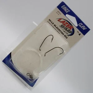 Eagle Claw Lazer Sharp L814 Hi-Lo Blackfish Rig Fishing Hook Size 4 - Picture 1 of 2