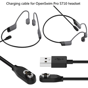 For SHOKZ OpenSwim Pro S710 Headphone Charging Cable 100cm Charging Cable - Zdjęcie 1 z 19