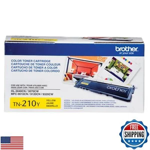 Brother Original TN210Y Farblaser-Tonerkassette Gelb, (Paket kann variieren) - Bild 1 von 5