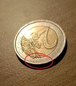 Moneta 2 Euro Dante Alighieri 2002 RARA - Errori di conio