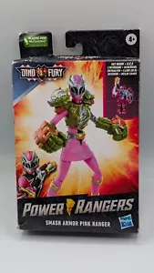 Mighty Morphin Power Rangers Dino Fury Smash Armor Pink Ranger 6" Figure - NEW - Picture 1 of 6