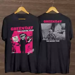 Green Day The Saviors Tour Concert T-Shirt|| Green Day Band The Saviors Concert - Picture 1 of 2