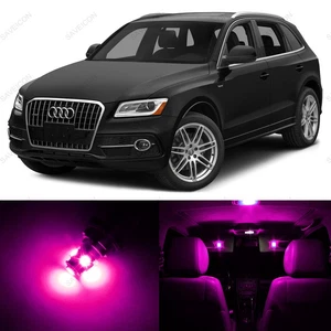 Paquete de 20 luces interiores LED rosas para Audi Q5 8R 2009-2016 + herramienta de palanca - Imagen 1 de 6