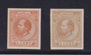 Niederlande Ausgabe 1872-1888 Fünf Cent Farbpunkte - Bild 1 von 1