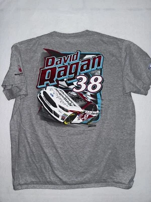 David Ragan #38 NASCAR Shirt Mens 2XL Vintage Racing Graphic GREAT CONDITION - Image 1 of 4