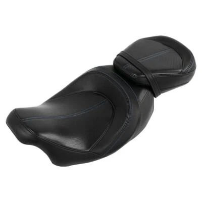 Driver & Passenger Seat Fit For Harley Touring Street Glide 2009-2023 FLHT FLHX - Image 1 of 4