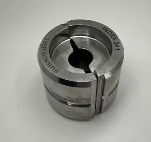 Burndy U241 Matrice Crimpatrice Idraulica Acciaio Inox Indice 241 - Foto 1 di 3