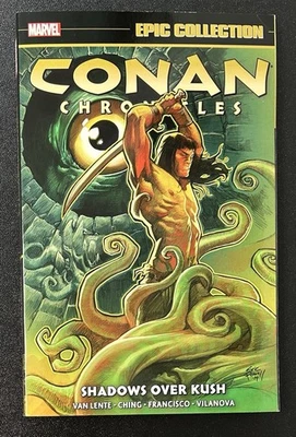Conan Chronicles 7 'Shadows Over Kush' Epic Collection Marvel 2021 TPB usado G Foto 1 de 4
