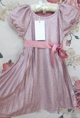 BNWT MONSOON Pink Sparkle MERCURY Flower Girl Party Occasion Dress 18-24 €53 - Image 1 of 4