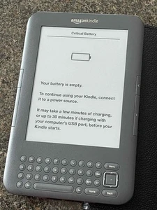 Amazon Kindle 3rd Gen D00901 ebook reader- 4GB WiFi - NEW - read description:) - Picture 1 of 10