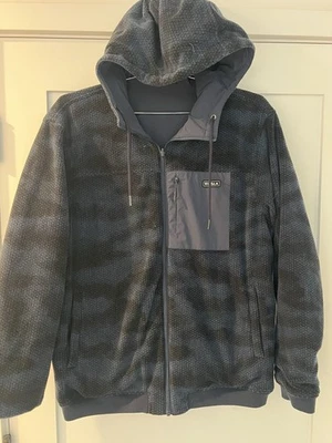 Vissla Nylon Reversible Camo Polar Fleece Jacket New Size L - Image 1 of 4
