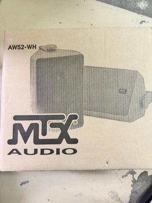 MTX AW52 Speakers-white NEW IN BOX - Image 1 of 2