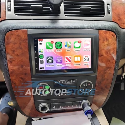 For 2007-2014 Chevrolet Tahoe 7" Android 13 Carplay Car Stereo Radio GPS Navi - Image 1 of 4