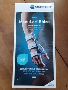 Handgelenk- und Handbandage Manuloc Rhizo Bauerfeind abnehmbarer Daumen links Größe 3 - Bild 1 von 13