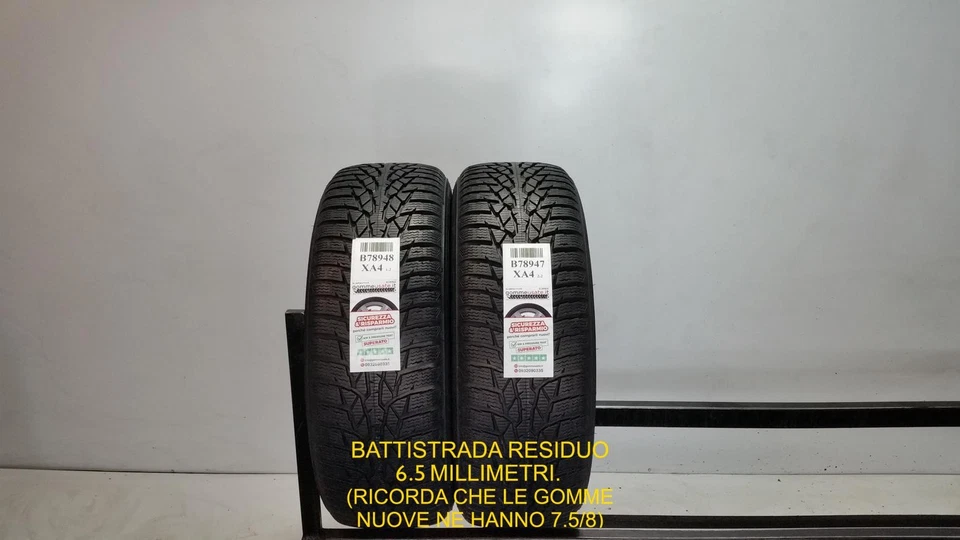 GOMME USATE  TERMICHE 205/60R16 92H NOKIAN WR D4 PNEUMATICI B78948 - Bild 1 von 1