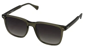 John Varvatos Mens Green Crys Plastic Rectangle Sunglass, Gradient Lens V557 - Picture 1 of 14